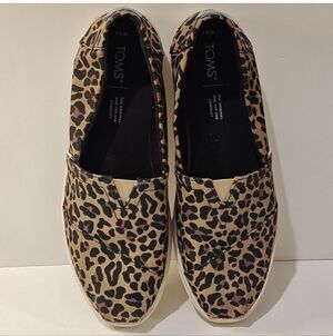 TOMS Slip-On Animal Print Sneakers